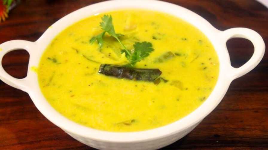 Oil Free Buttermilk Kadhi Recipe