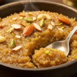 Oil Free Sooji Halwa Recipe