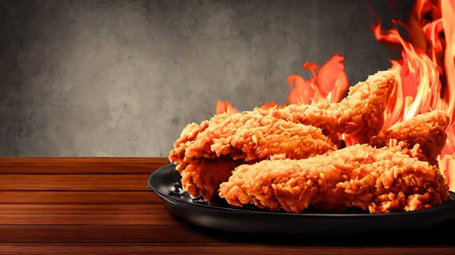 Oil Free Fried Chicken Recipe